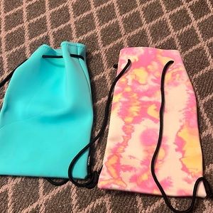 2 triangl bags